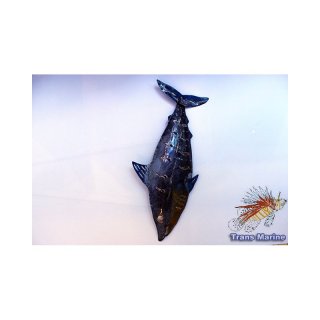 Haifisch aus Metall  ca. 50x22cm