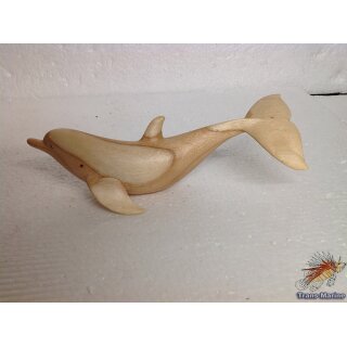 Delfin aus Holz ca. 30cm