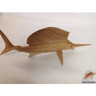 Segelfisch aus Holz ca. 40cm